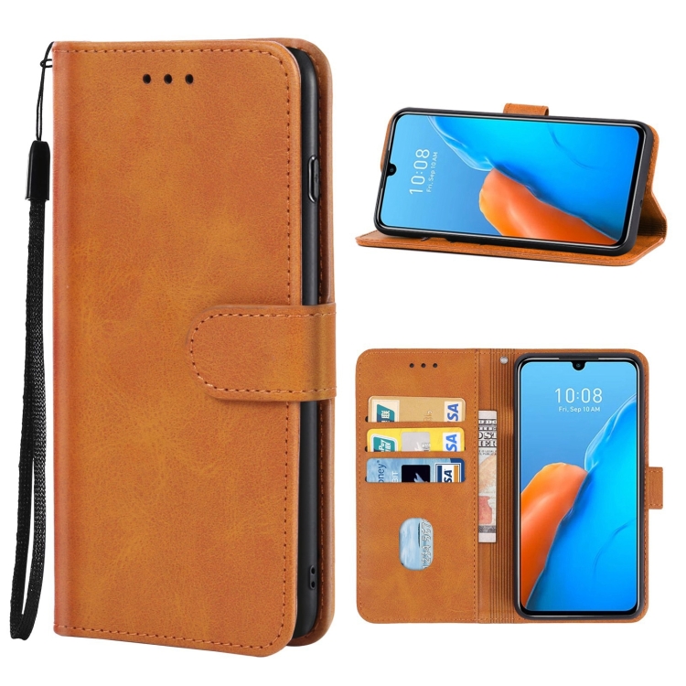 

For Infinix Note 12 2023 Leather Phone Case(Brown)