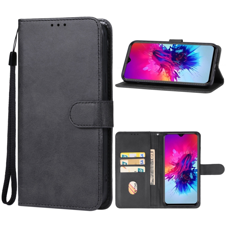 

For Infinix Smart 3 Plus Leather Phone Case(Black)
