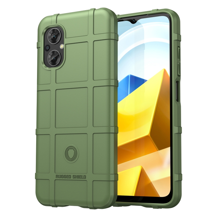 

For Xiaomi Poco M5 4G Full Coverage Shockproof TPU Phone Case(Green)