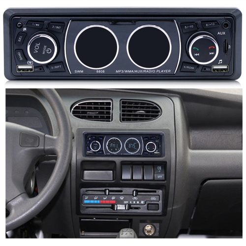 

8808 Car Stereo Radio MP3 Audio Player Support Bluetooth Hand-free Calling / TF Card / U disk / AUX
