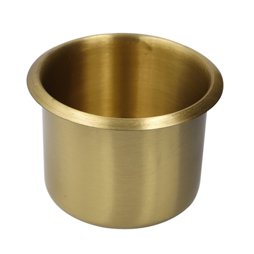 

Functional Sofa RV Cup Holder Car Embedded Brass Cup Holder, Style:6.7x5.5cm