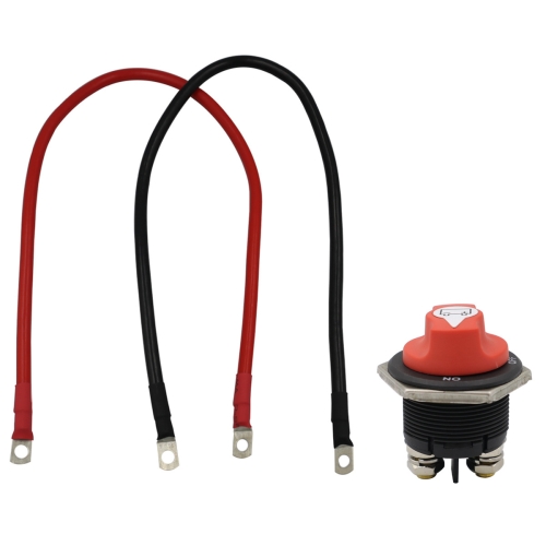 

200A 6AWG Car Yacht Battery Selector Isolator Disconnect Rotary Switch Cut With Power Cord