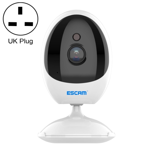 

ESCAM QF006 3MP 1296P HD Indoor Wireless PTZ IP Camera IR Night Vision AI Humanoid Detection Home Security CCTV Monitor, Plug Type:UK Plug(White)
