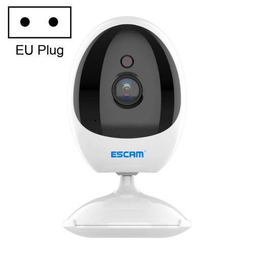 

ESCAM QF006 3MP 1296P HD Indoor Wireless PTZ IP Camera IR Night Vision AI Humanoid Detection Home Security CCTV Monitor, Plug Type:EU Plug(White)