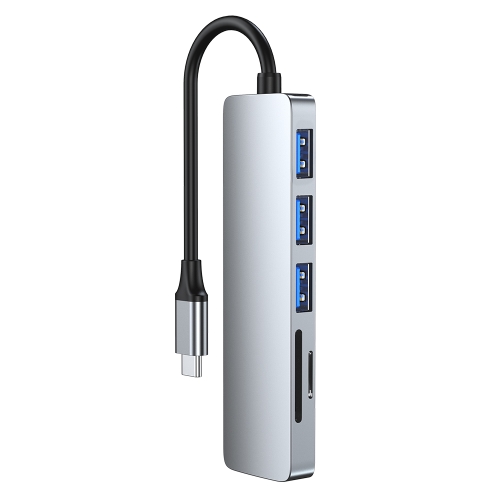 

6-in-1 USB-C / Type-C to USB Docking Station HUB Adapter