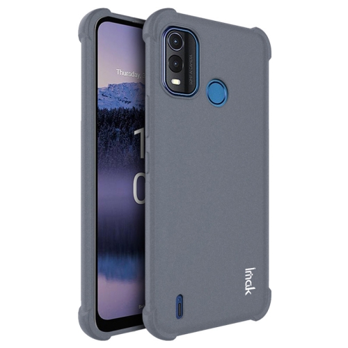 

For Nokia G11 Plus 4G imak Shockproof Airbag TPU Phone Case(Matte Grey)