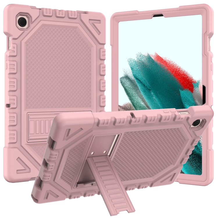 

For Samsung Galaxy Tab A8 10.5 2021 Silicone + PC Shockproof Protective Tablet Case(Rose Gold)