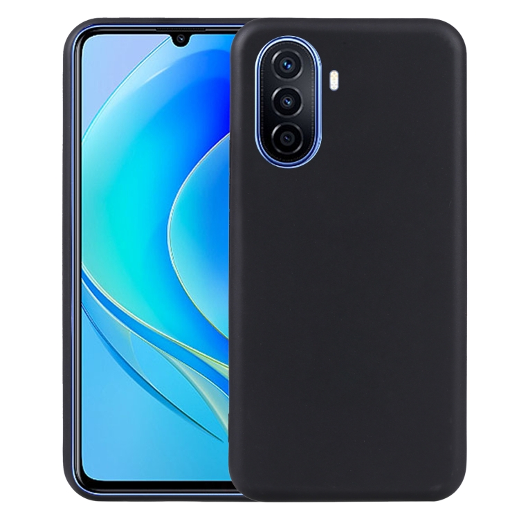 

For Huawei nova Y70 Plus TPU Phone Case(Black)