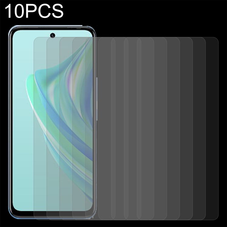 

For Infinix Hot 20 Play 10pcs 0.26mm 9H 2.5D Tempered Glass Film