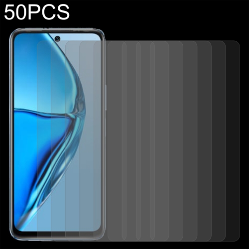 

For Infinix Hot 20 50pcs 0.26mm 9H 2.5D Tempered Glass Film