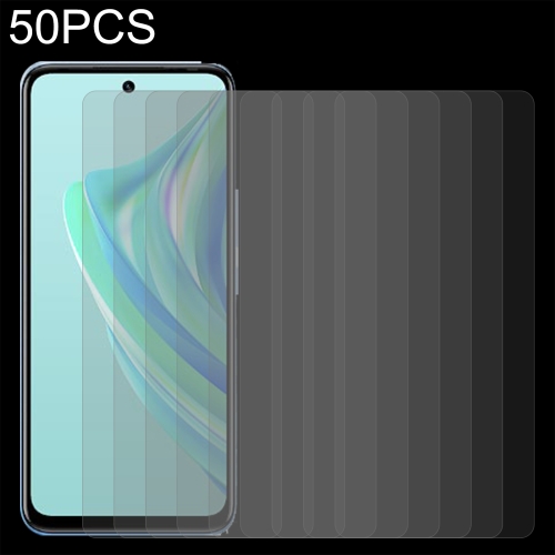 

For Infinix Hot 20 Play 50pcs 0.26mm 9H 2.5D Tempered Glass Film