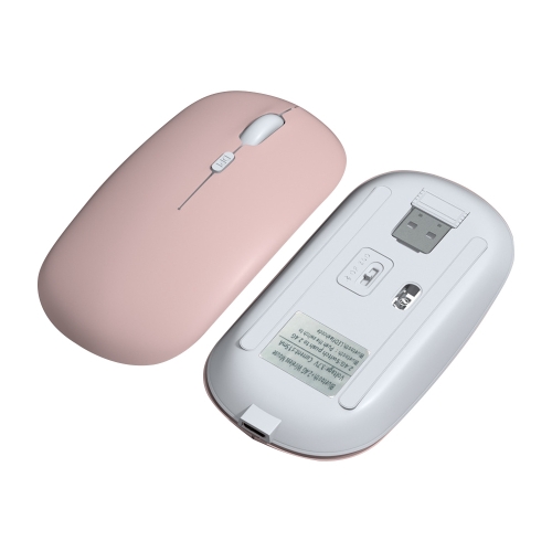 

FOREV FVW312 1600dpi Bluetooth 2.4G Wireless Dual Mode Mouse(Pink)