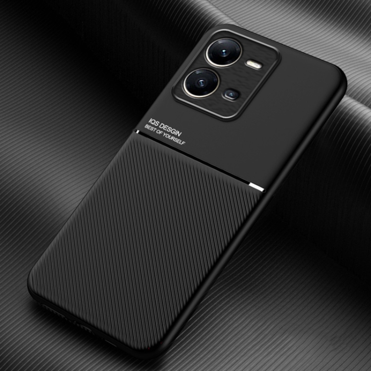 

For vivo V25 5G Classic Tilt Magnetic Phone Case(Black)