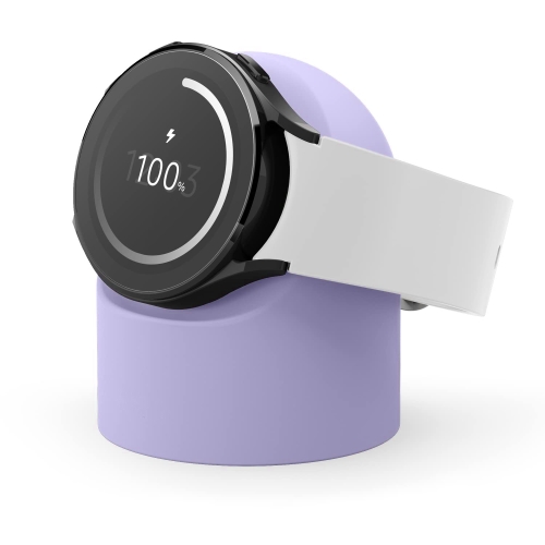 

For Samsung Smartwatch Silicone Charging Holder(Purple)