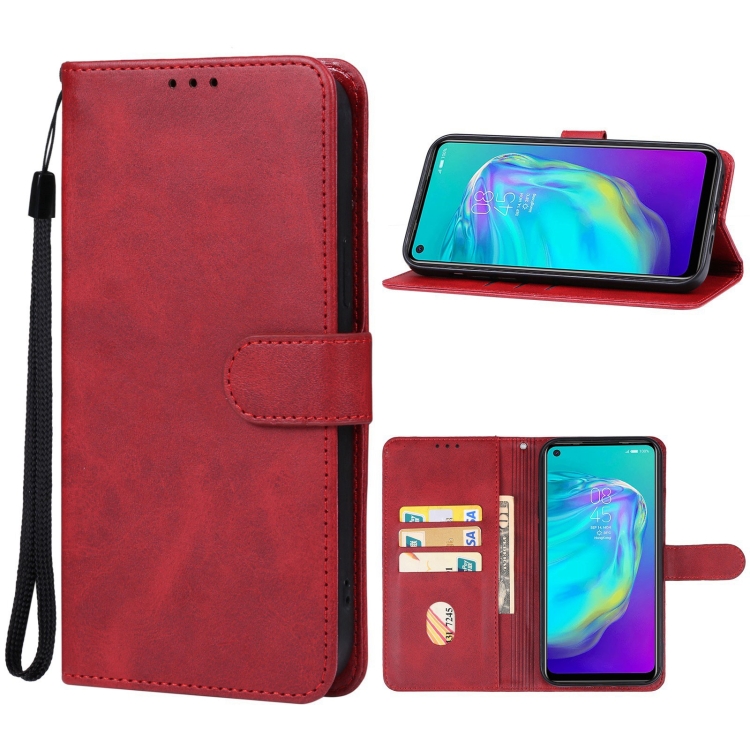 

For Tecno Pova / LC7 Leather Phone Case(Red)