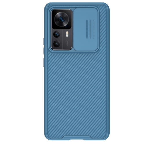 

For Xiaomi Redmi K50 Ultra/12T NILLKIN CamShield Pro PC Phone Case(Blue)