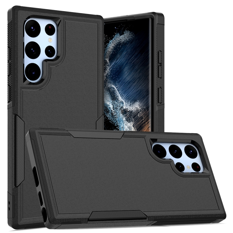 

For Samsung Galaxy S22 Ultra 5G 2 in 1 PC + TPU Phone Case(Black)