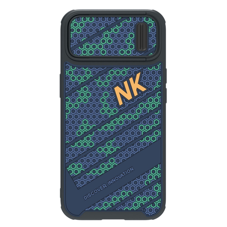 

For iPhone 14 Plus NILLKIN 3D Lens Sliding Camera Phone Case