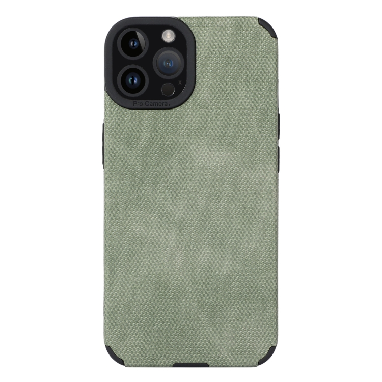 

For iPhone 14 Pro Max TPU Leather Phone Case(Green)