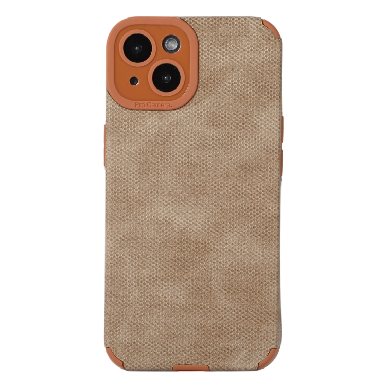 

For iPhone 13 TPU Leather Phone Case(Brown)