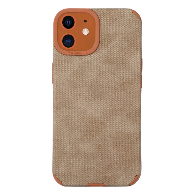 

For iPhone 11 TPU Leather Phone Case(Brown)