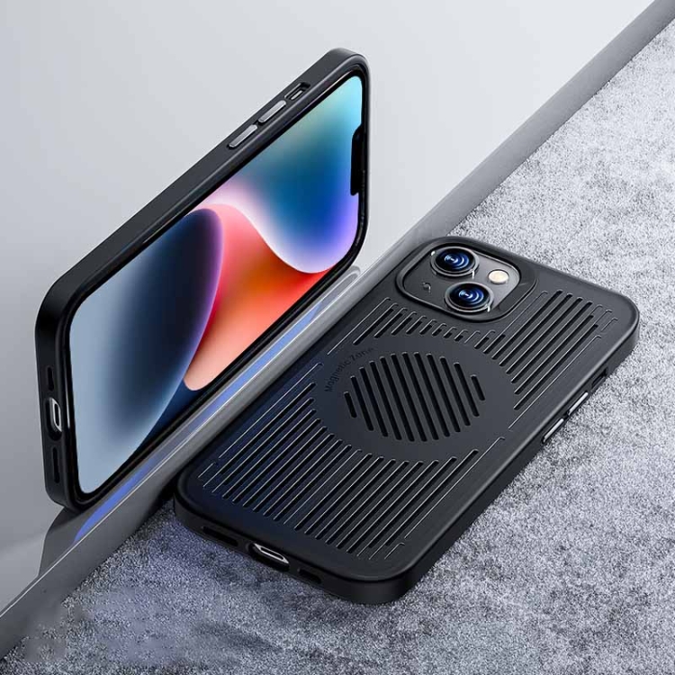 

For iPhone 14 Plus Benks Ice Armor MagSafe Magnetic Cooling Phone Case(Black)