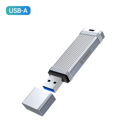 

ORICO 32GB USB-A USB3.2 Gen1 USB Flash Drive, Read 260MB/s, Write 50MB/s (Silver)