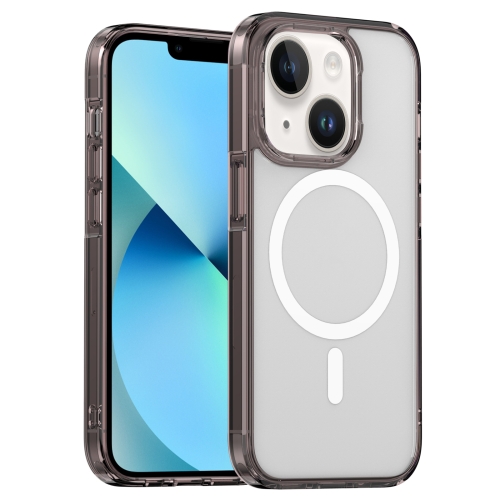 

For iPhone 13 Aurora Series MagSafe Phone Case(Transparent Black)