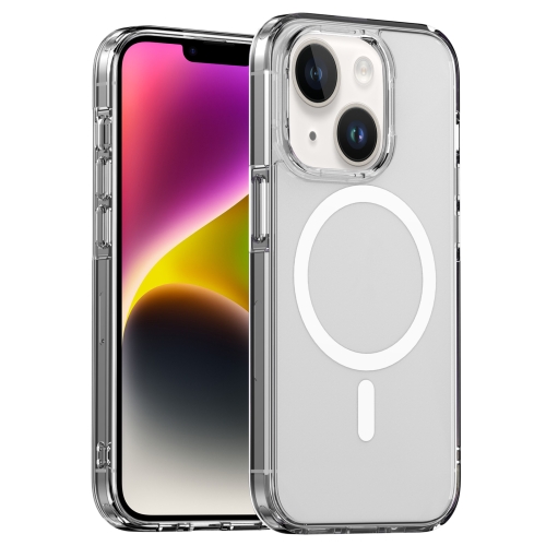 For iPhone 14 Aurora Series MagSafe Phone Case(Transparent)