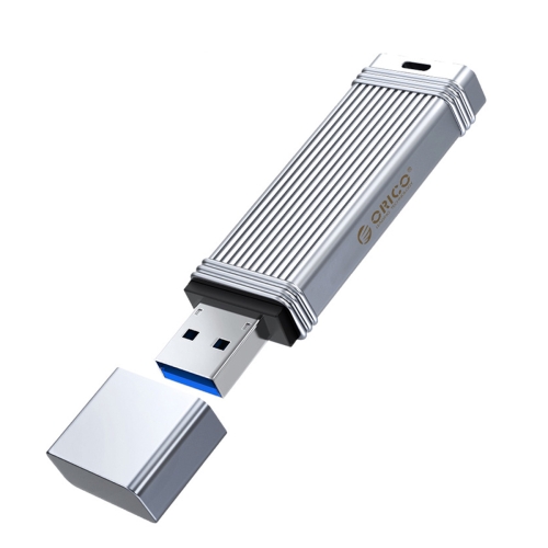 

ORICO USB Flash Drive, Read: 100MB/s, Write: 50MB/s, Memory:256GB, Port:USB-A(Silver)