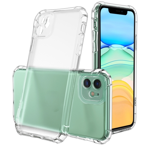 

For iPhone 11 Sound Conversion Hole Transparent TPU Airbag Shockproof Case