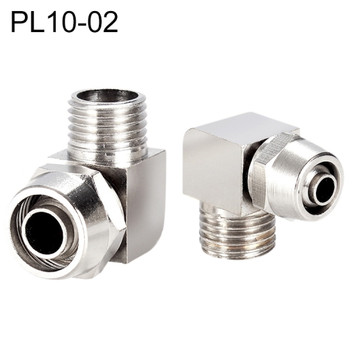 

PL10-02 LAIZE Nickel Plated Copper Trachea Quick Fitting Lock Female Connector