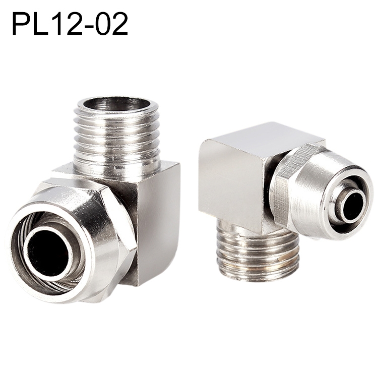 

PL12-02 LAIZE Nickel Plated Copper Trachea Quick Fitting Lock Female Connector