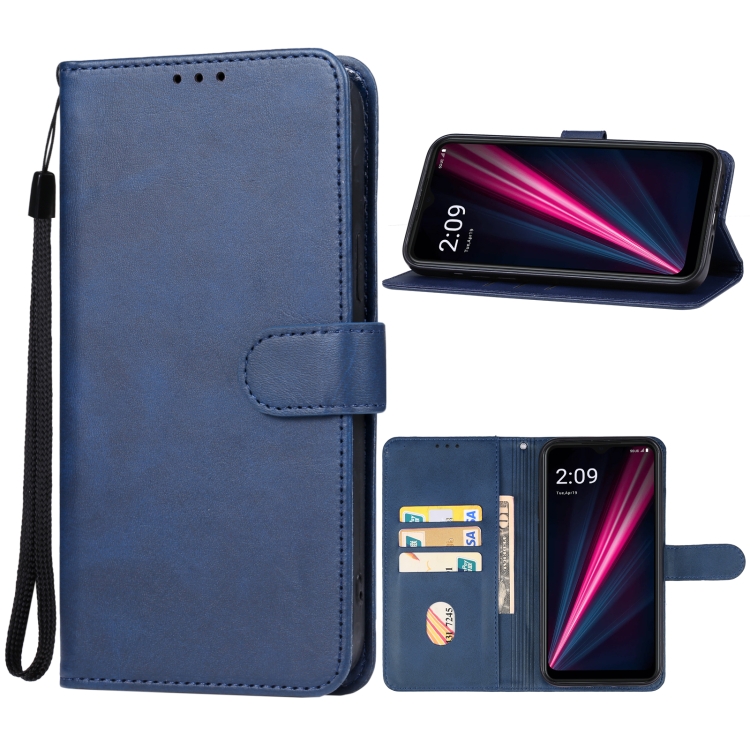 

For T-Mobile T Phone Pro 5G Leather Phone Case(Blue)