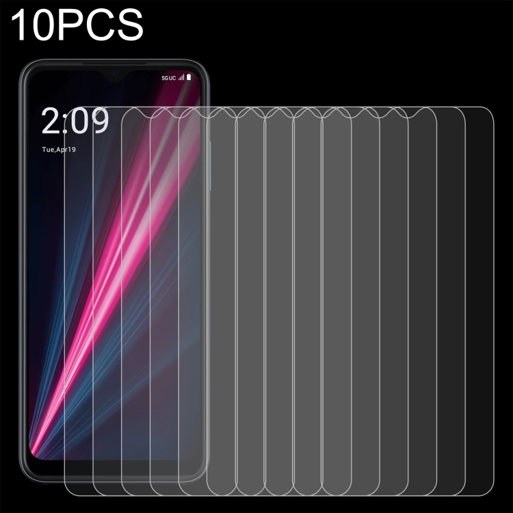 

For T-Mobile T Phone Pro 5G 10pcs 0.26mm 9H 2.5D Tempered Glass Film