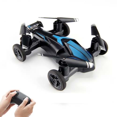 

JJR/C H103 Mini Four-axis Remote Control Land and Air Dual Mode Aircraft Drone, Specification:with Rear Wing(Blue)