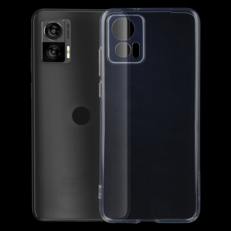 

For Motorola Edge 30 Lite Ultra-thin Transparent TPU Phone Case