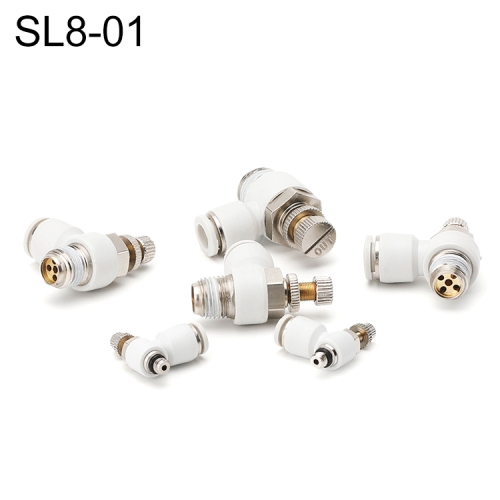 

SL8-01 LAIZE SL Throttle Valve Elbow Pneumatic Quick Connector