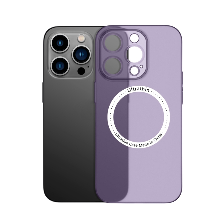 

For iPhone 14 Star Ring Magsafe Phone Case(Purple)