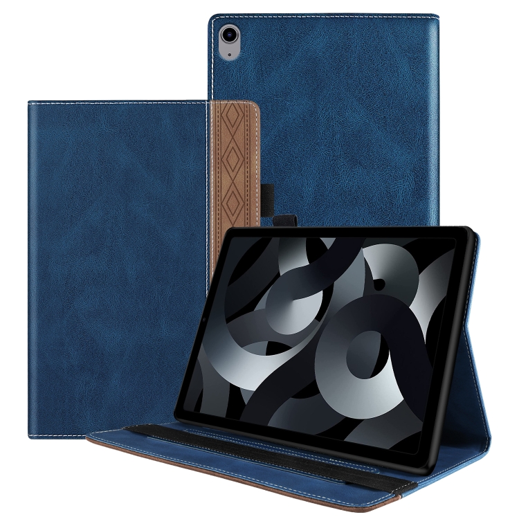 

For iPad 10th Gen 10.9 2022 Splicing Series Tablet PC Leather Case(Royal Blue)