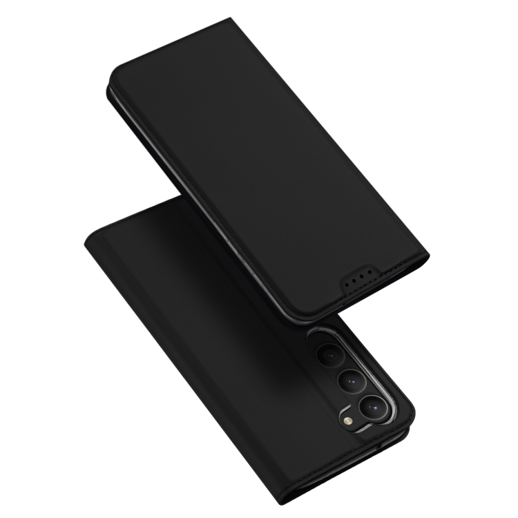 

For Samsung Galaxy S23+ 5G DUX DUCIS Skin Pro Series Flip Leather Phone Case(Black)