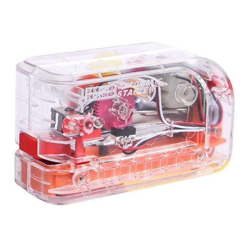 

Electric Induction Stapler Automatic Portable Office Bookbinding(Transparent)