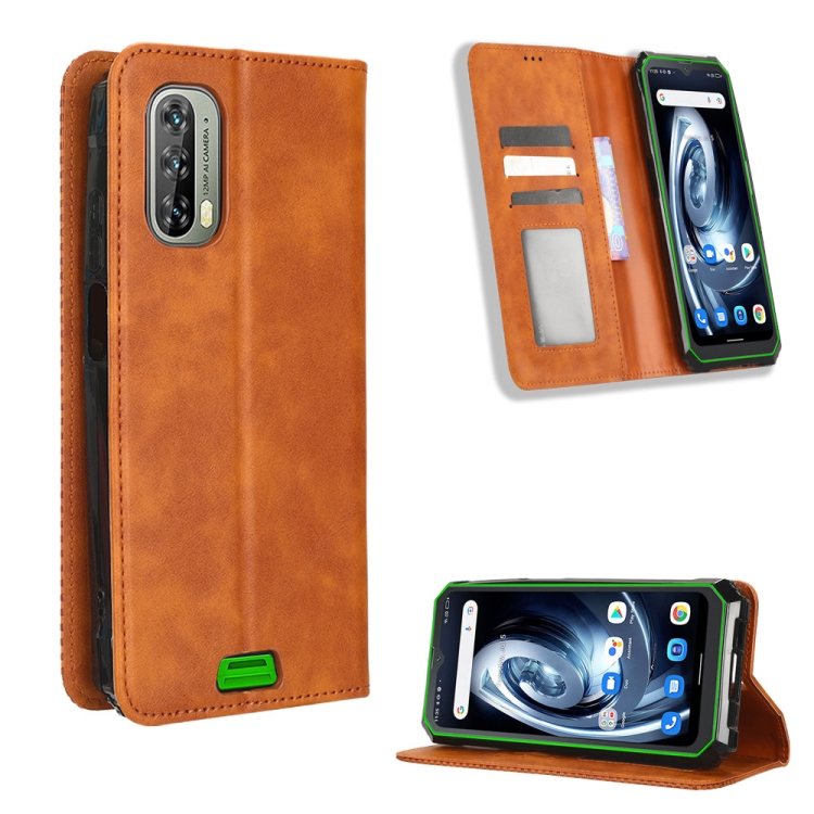 Cover Blackview BV7000 Cover A Portafoglio Custodia A Libro Flip Case Flip Wallet Cover Slim Flip Con Porta Carta Di Credito Nero O