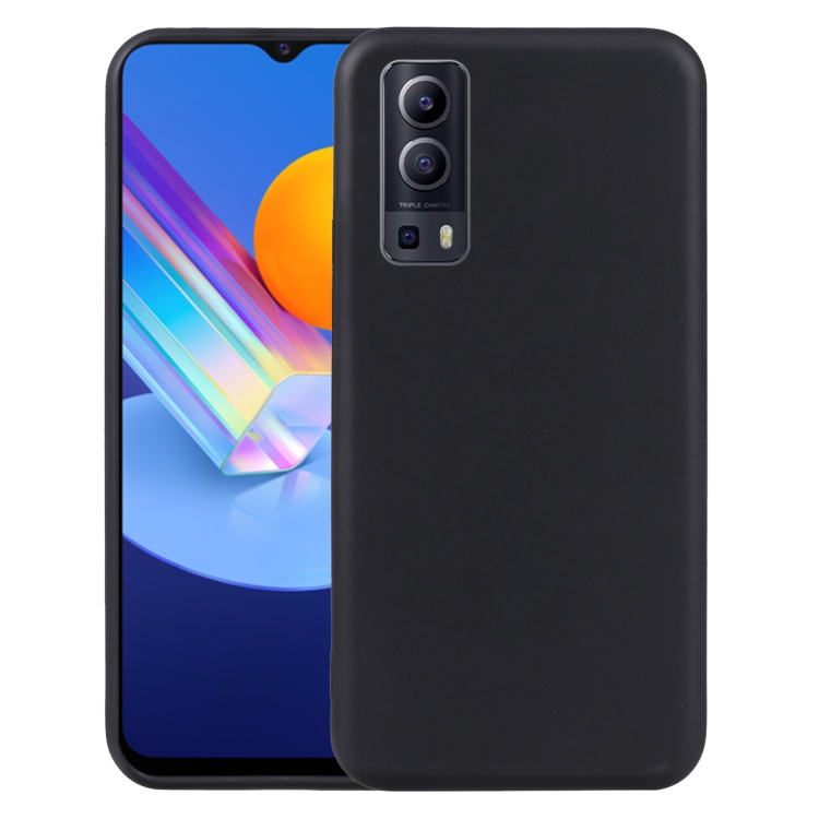 

For vivo Y52 5G TPU Phone Case(Black)