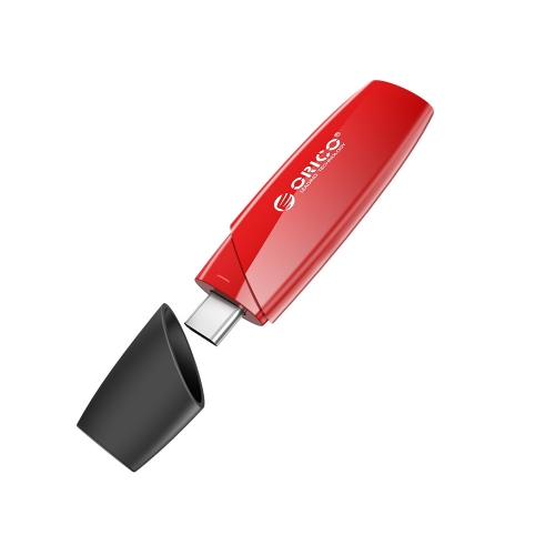 

ORCIO USB3.0 U Disk Drive, Read: 100MB/s, Write: 15MB/s, Memory:256GB, Port:Type-C(Red)