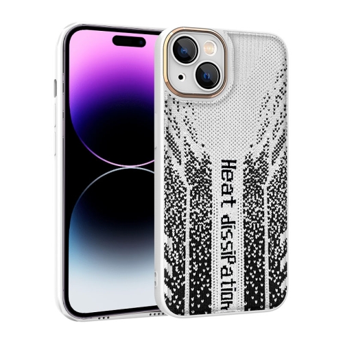

For iPhone 13 Parkour Series Fabric Cooling Phone Case(White)