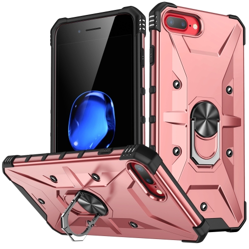 

For iPhone 7 Plus / 8 Plus Ring Holder Phone Case(Rose Gold)