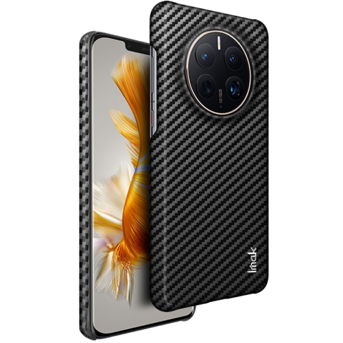

For Huawei Mate 50 Pro imak Ruiyi Series Carbon Fiber PU + PC Phone Case