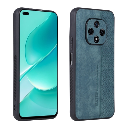 

For Huawei nova 9z 5G/Enjoy 50+ AZNS 3D Embossed Skin Feel Phone Case(Dark Green)