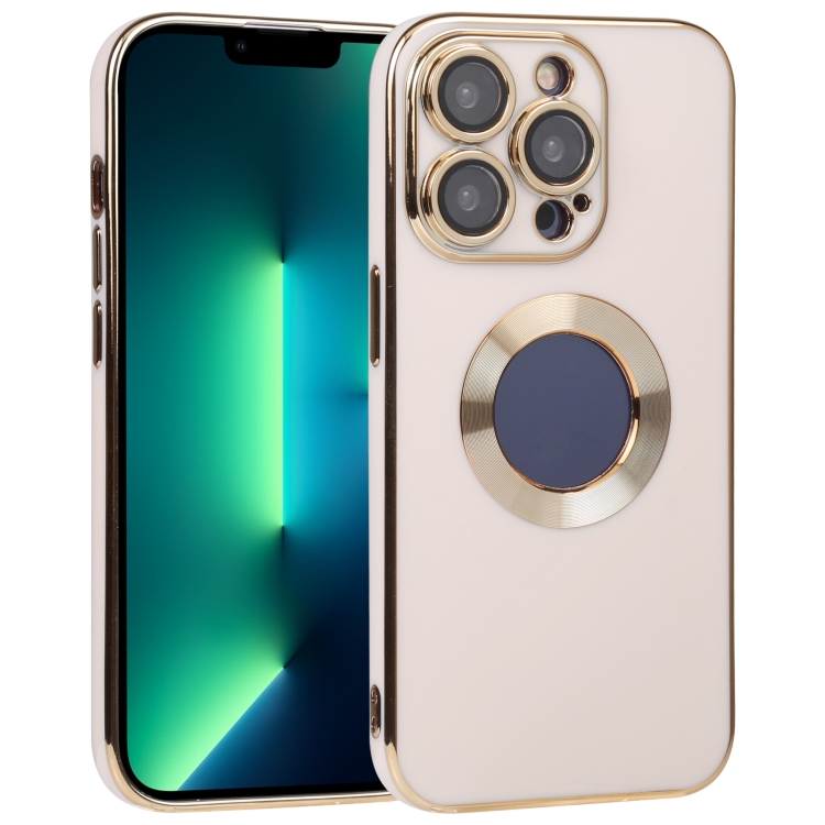 

For iPhone 13 Pro Electroplated TPU Phone Case(Rose Gold)